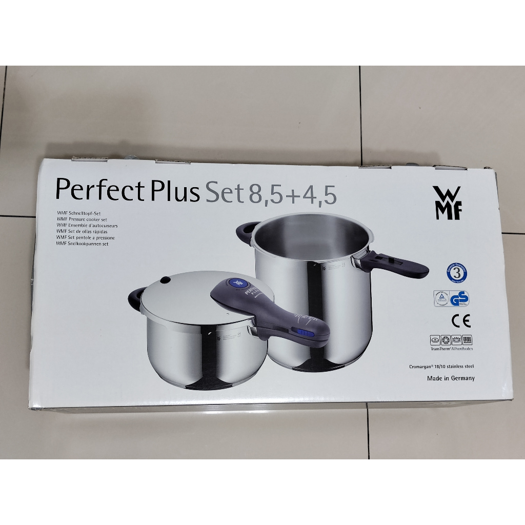WMF PERFECT PLUS 圧力鍋セット シンプルなデザインと使いやすさを追求したWMF圧力鍋がさらに