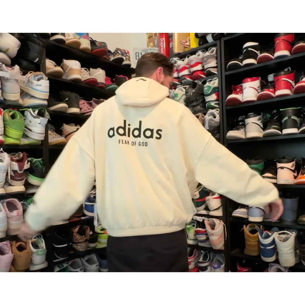 全新官網貨」Adidas x Fear Of God Athletics Hoodie 聖誕限定帽 全新官網貨」Adidas x Fear Of God Athletics Hoodie 聖誕限定帽