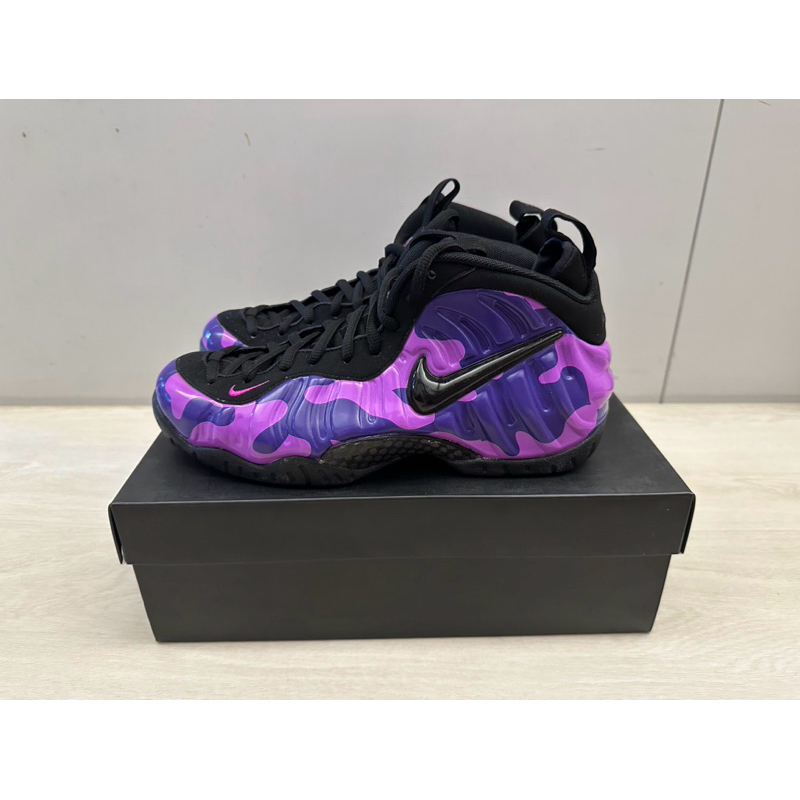 Nike Air Foamposite Pro Purple Camo 迷彩太空鞋紫624041-012 | 蝦皮購物