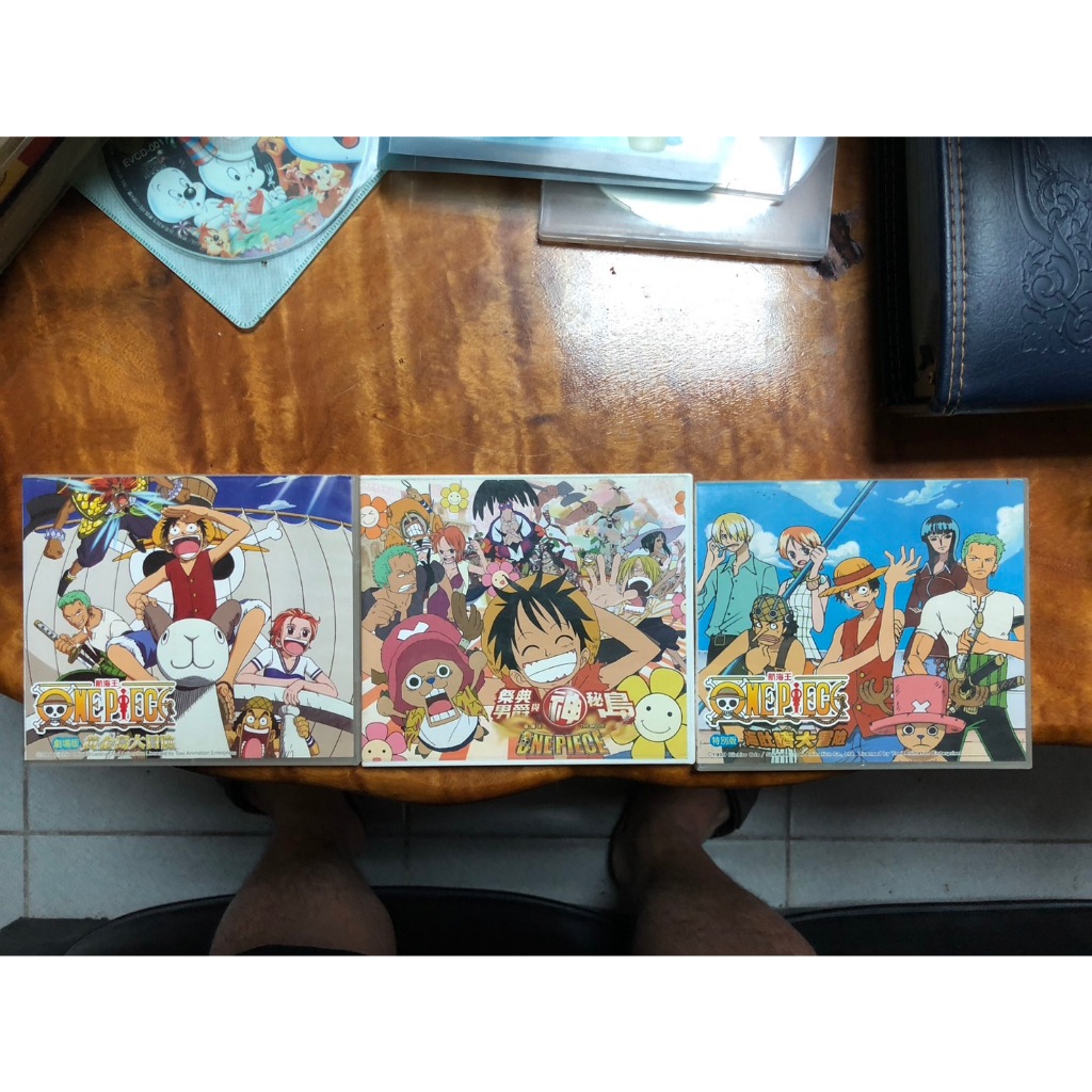 VCD航海王劇場版ONE PIECE 海肚臍大冒險祭典男爵與神祕島黃金島大冒險