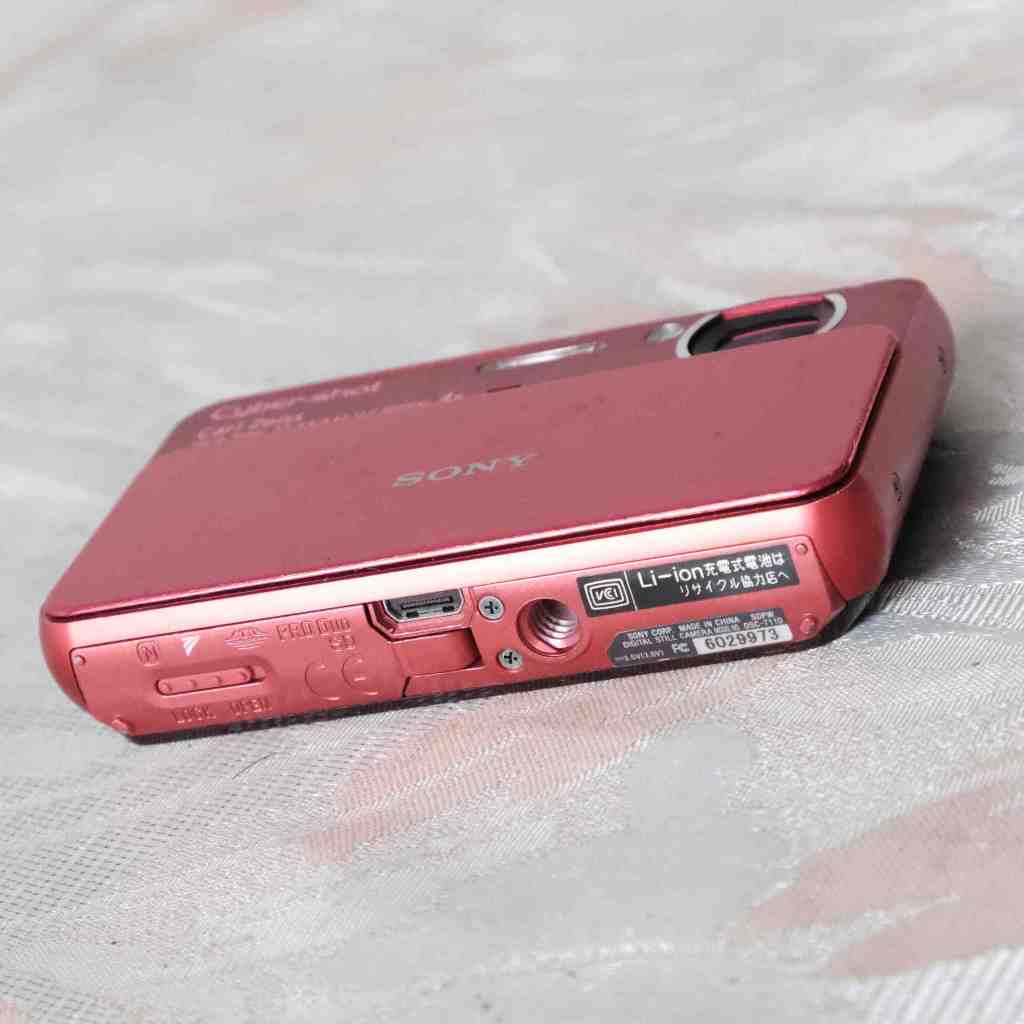 Sony Cyber-shot DSC-T110 早期CCD 數位相機(防水耐候名片機超輕薄