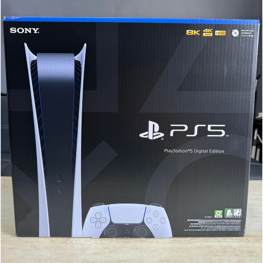 【SONY索尼】PS5 數位版主機 CFI-1218B01 全新品Play Station 5 未拆未使用 $12000