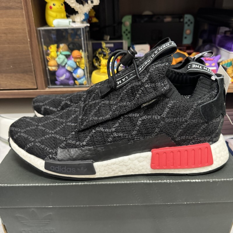 Adidas NMD TS1 PK Gore Tex GTX Black Red BD8078