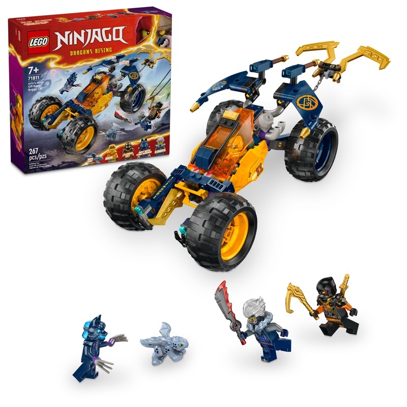 積木總動員>LEGO 樂高71811 旋風忍者系列Ninjago 亞林的忍者越野車 