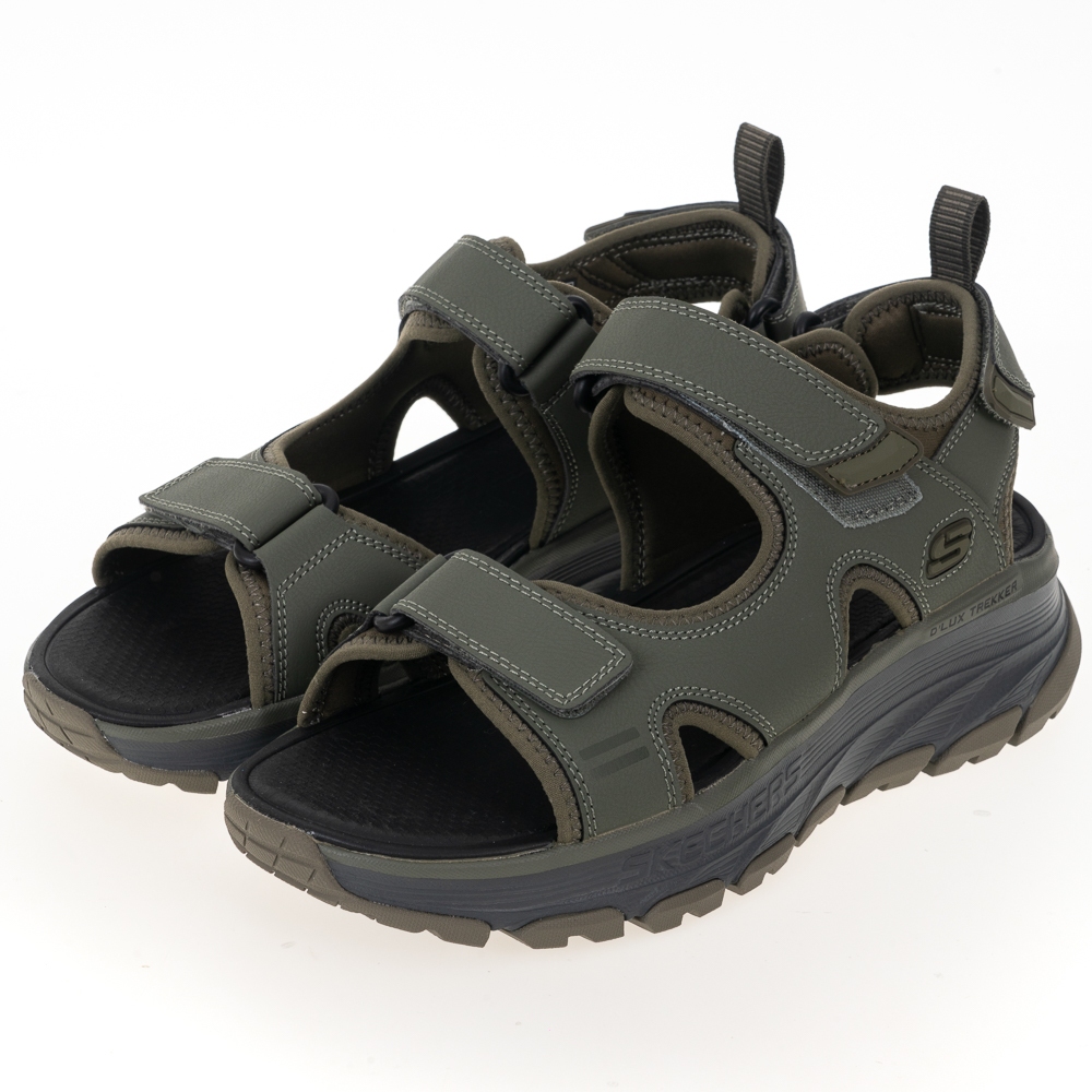 SKECHERS 男鞋休閒系列涼拖鞋D'LUX TREKKER SANDAL - 237580OLV | 蝦皮購物