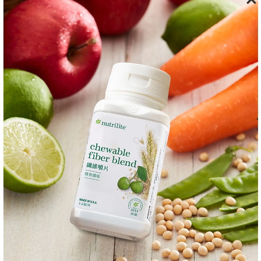 安麗 Amway 纖維嚼片 Chewable Fiber Blend Nutrilite 紐崔萊 | 蝦皮購物