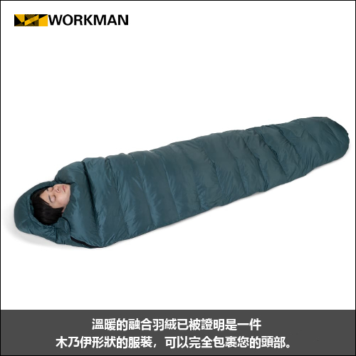 ワークマン アルミフュージョンダウン+(プラス)シュラフ