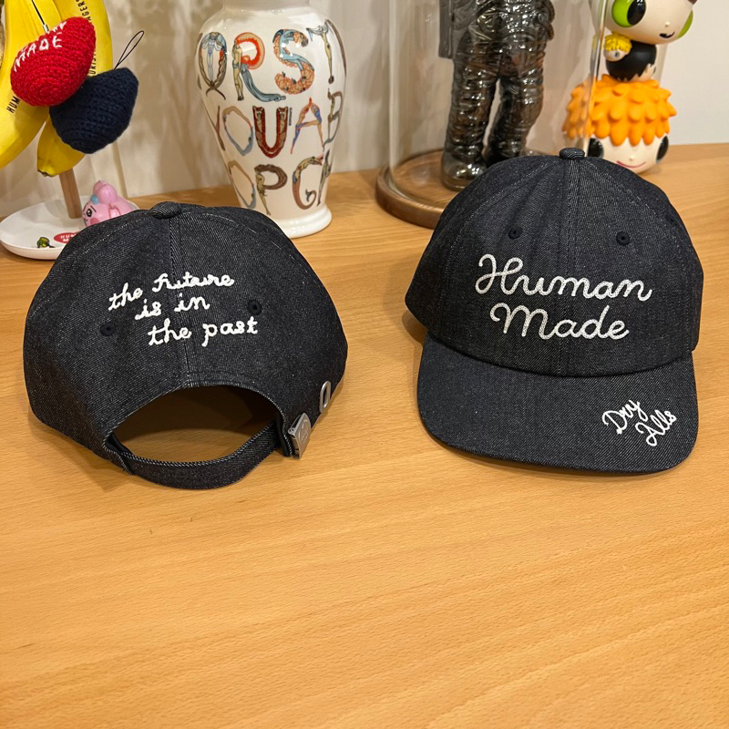 HUMAN MADE 6 PANEL DENIM CAP 丹寧牛仔刺繡帽| 蝦皮購物