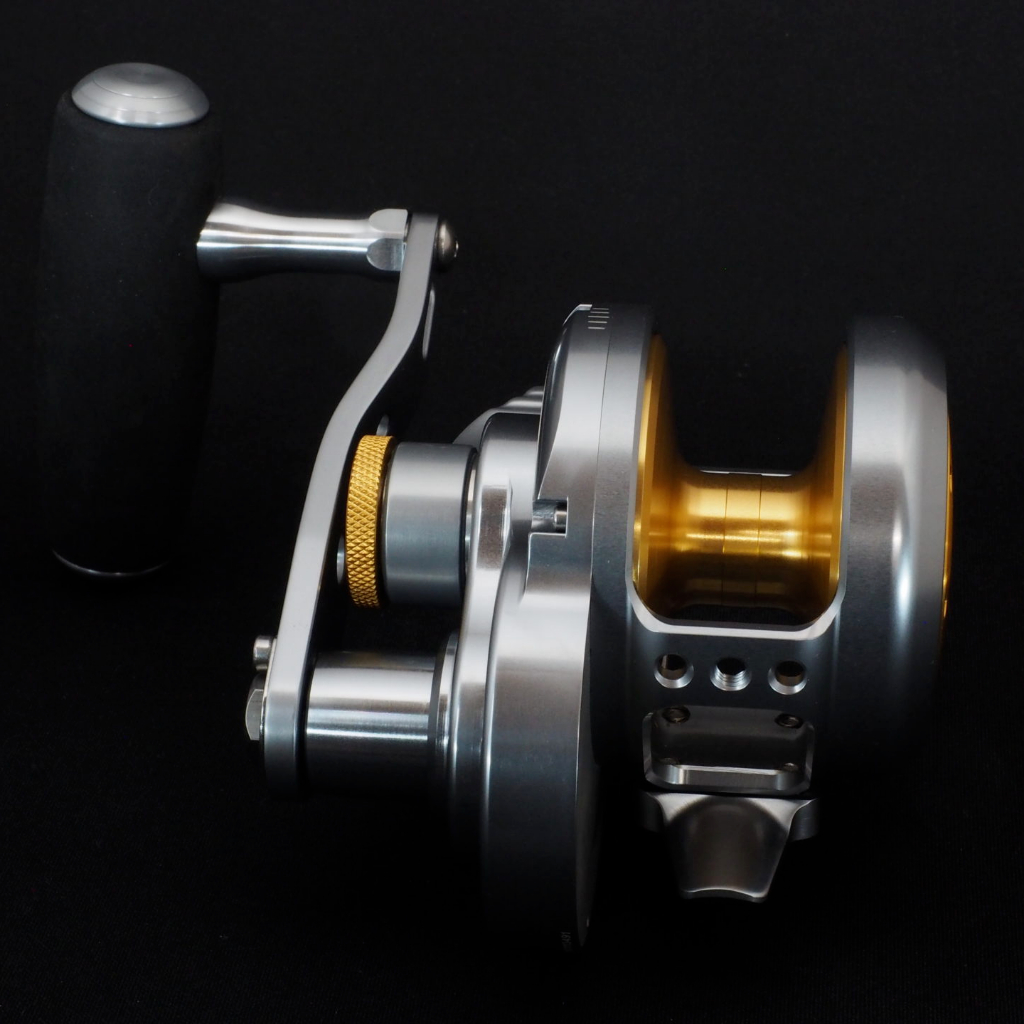 Ocean Freaks CAPTCHA 50HG 左巻き　ライン付き 日安路亞< Ocean Freaks CAPTCHA 50HG 推桿捲線器慢鐵鼓捲日本製造
