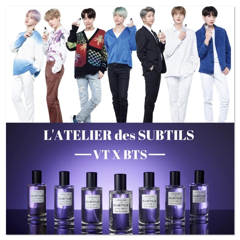 🌝試香🌝 【BTS 】香水 VT x BTS L'Atelier 微妙的 香水 5ML 2ML 1ML 玻璃噴瓶 分享