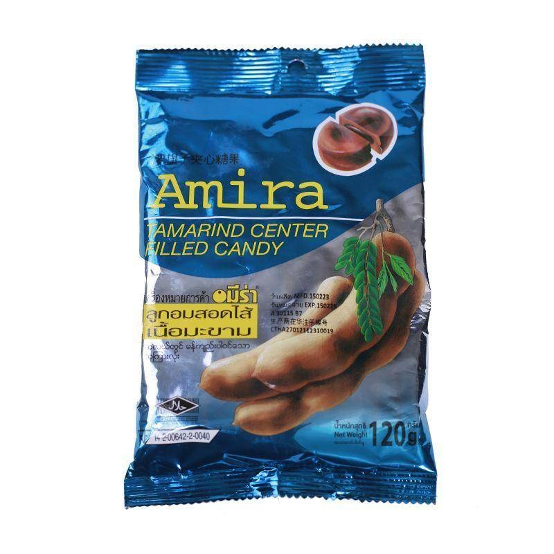 泰國 AMIRA Tamarind Filled Candy 羅望子糖果 120g | 蝦皮購物