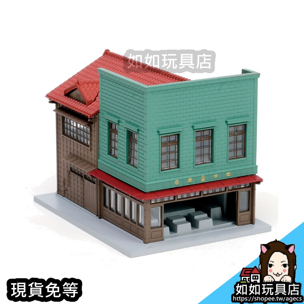 KATO 23-475 看板建築角店1(銅板・左)(蔬果店) N規1/150鐵道微縮微型