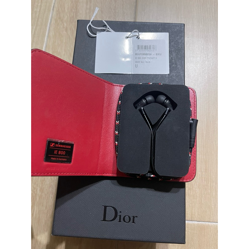 聲海Dior Homme SENNHEISER IE800 聯名耳機森海塞爾入耳式原價38000元迪奧精品| 蝦皮購物