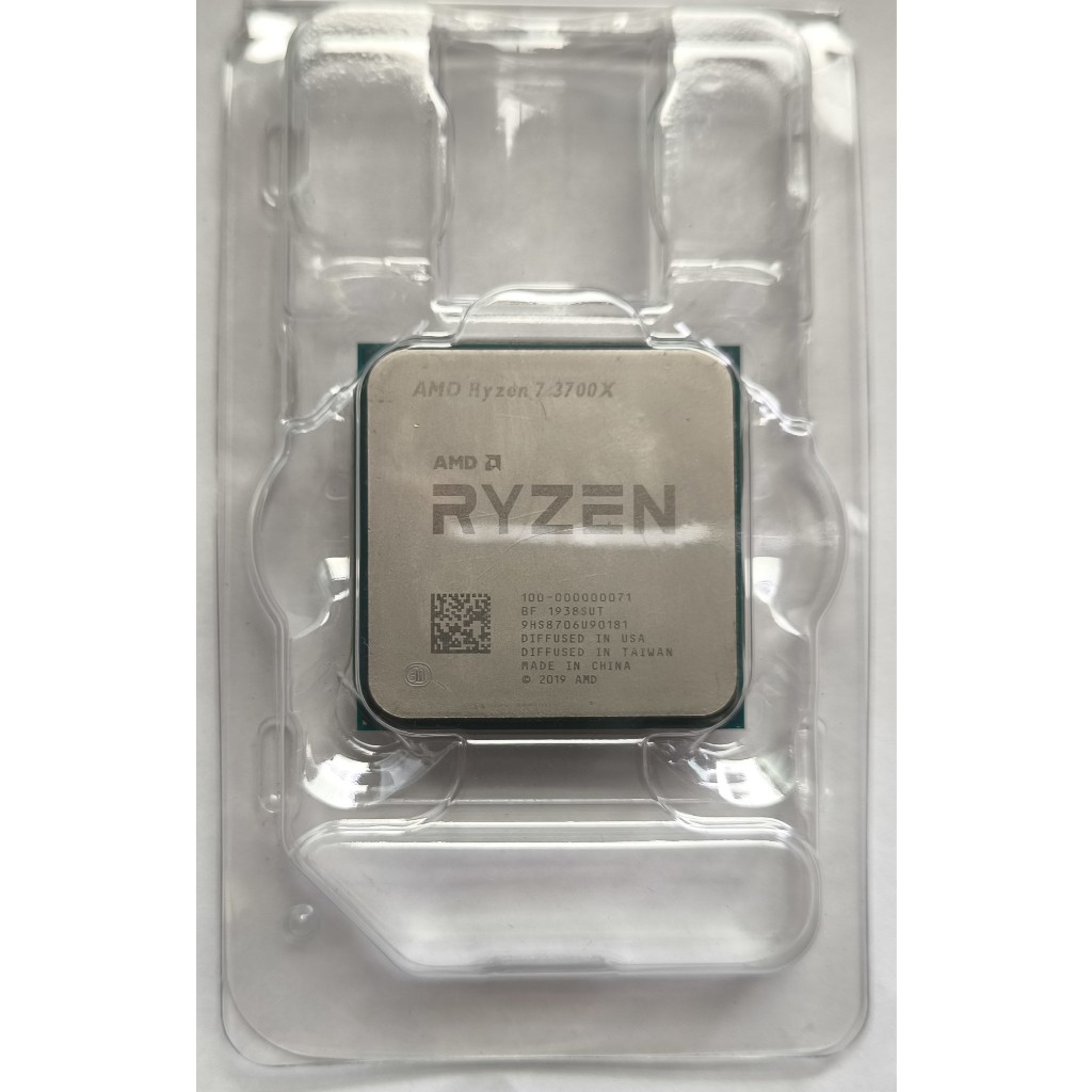 AMD R7-3700X CPU 含 全新散熱器 | 蝦皮購物