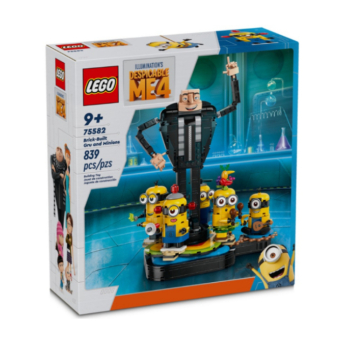 BRICK PAPA / LEGO 75582 Brick-Built Gru and Minions | 蝦皮購物