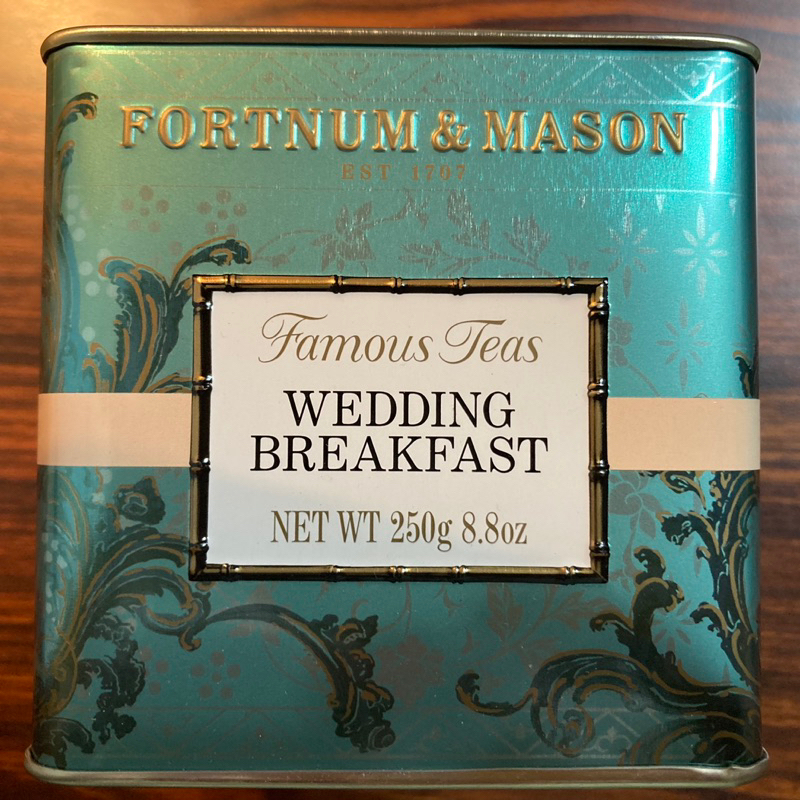 英國皇家認證品牌FORTNUM & MASON茶葉罐裝250g Wedding 英國皇家認證品牌FORTNUM & MASON茶葉罐裝250g Wedding