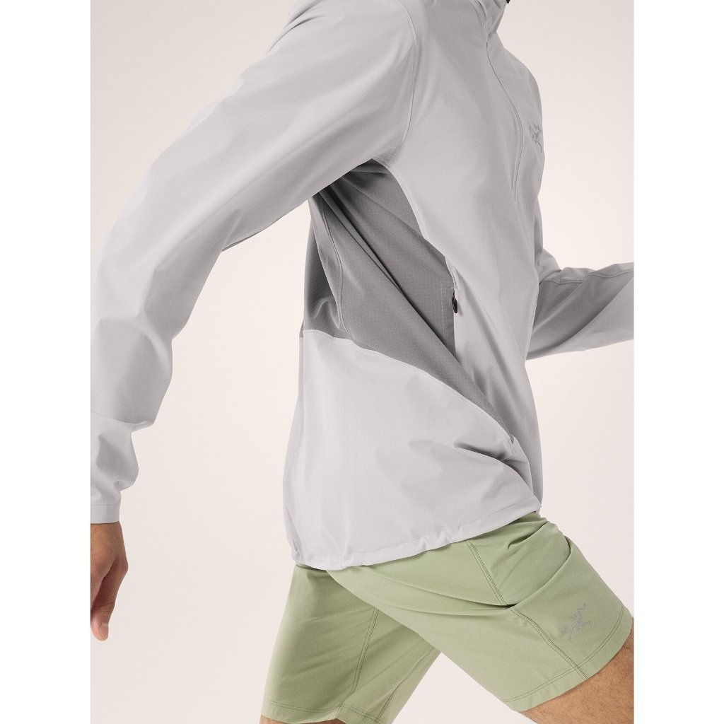Arcteryx 始祖鳥男Incendo Hybrid 軟殼外套沉靜灰/太空灰