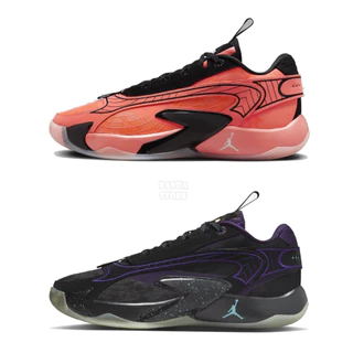 胖達）NIKE JORDAN LUKA 2 夜光 籃球鞋 DZ3498 DX9012-001 黑紫 亮橘 大童 男女