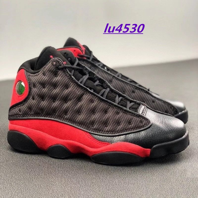 Nike Air Jordan 13 Retro Bred 男子運動鞋 復古籃球鞋 休閒鞋 黑紅414571-010 | 蝦皮購物