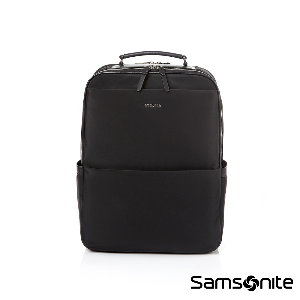 Samsonite 新秀麗 筆電後背包/電腦包/雙肩包14吋CAMILLA 輕盈女用日常_黑 | 蝦皮購物