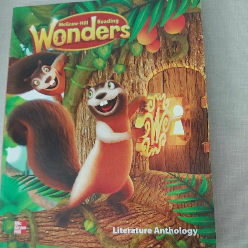 松鼠Wonders McGraw-Hill Reading Literature Anthology 1.1 | 蝦皮購物