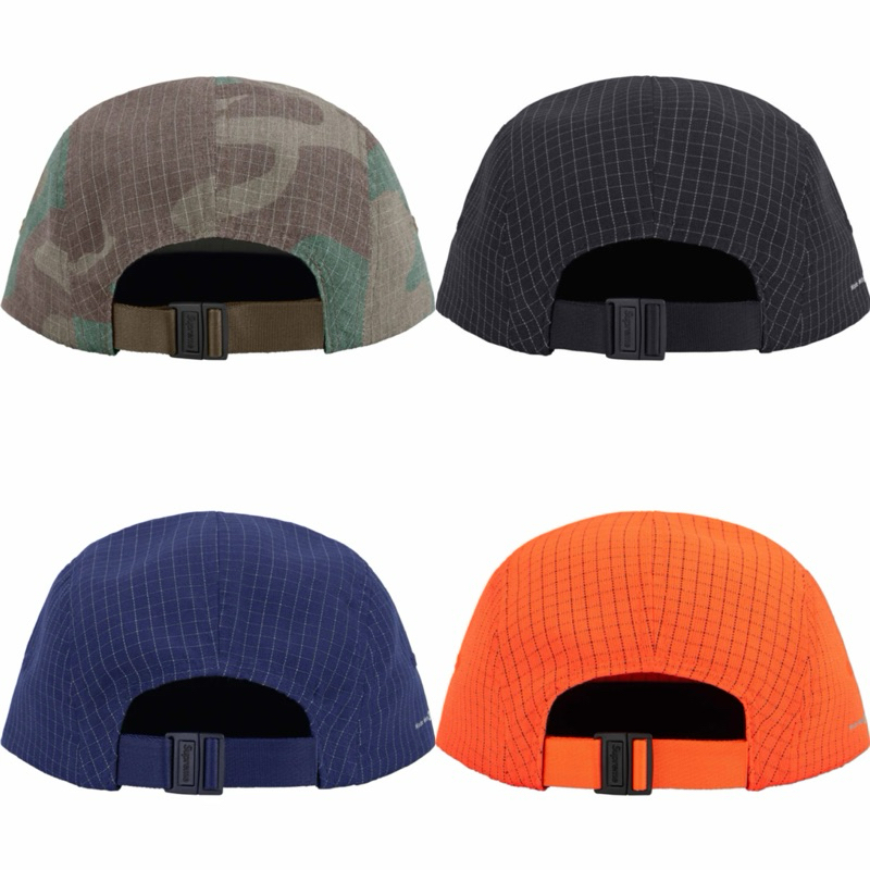 HS⚑ Supreme 3M Reflective Ripstop Camp Cap 露營帽五分割反光