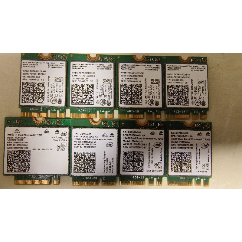 Intel 無線網卡 wireless ac 3160 7260 7265 17265 8260 | 蝦皮購物