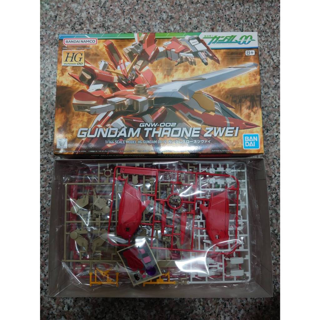 現貨 萬代 鋼彈00 HG 1/144 GNW-002 THRONE ZWEI 座天使鋼彈二型 座天使二號機 鋼彈OO | 蝦皮購物
