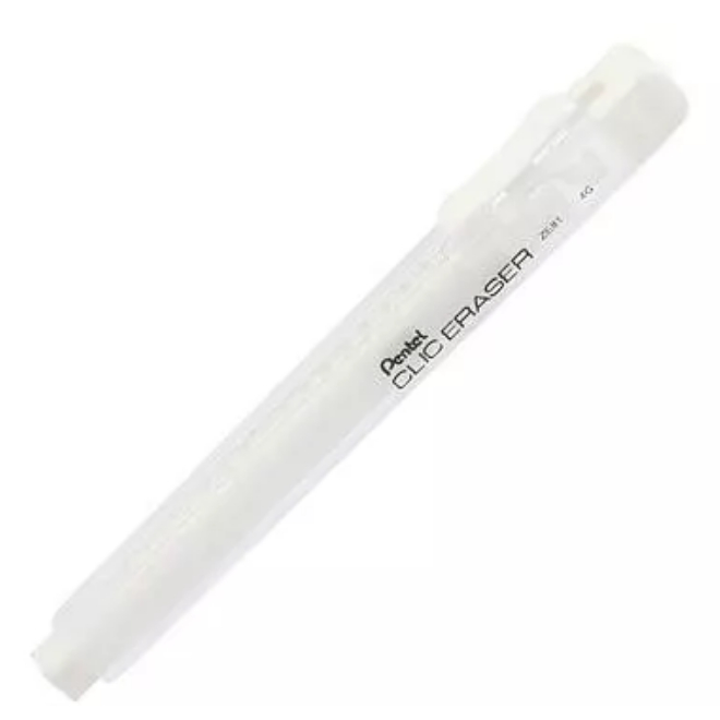 【金兔子事務所】現貨⚡秒發 飛龍PENTEL ZE81晶透自動塑膠擦 CLIC ERASER/替芯六支裝 蝦皮購物