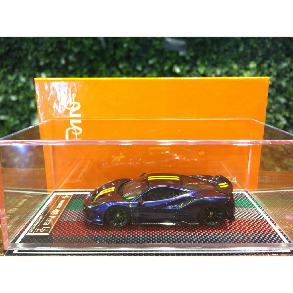 1/64 U2 Novitec Ferrari 488 Pista Magic Purple【MGM】 | 蝦皮購物