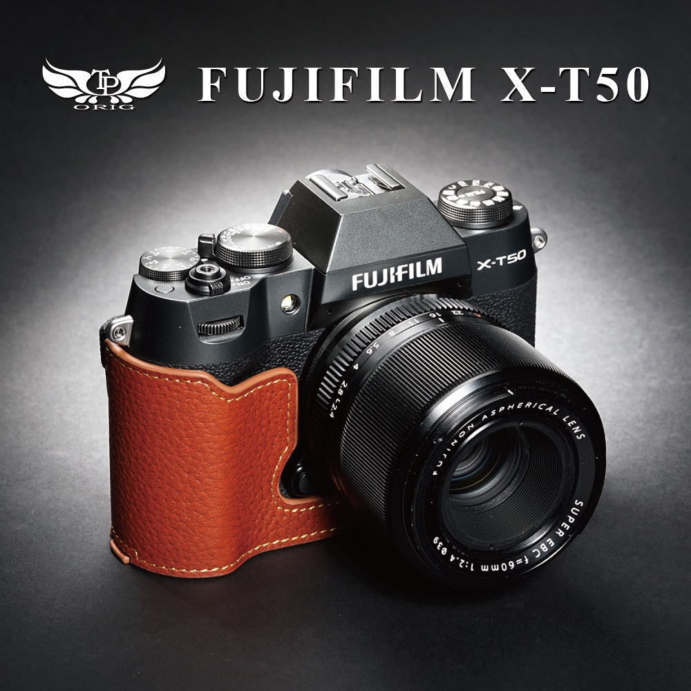 Mezza Custodia In Pelle Per Fujifilm X-T50 - Sven VIN-4147 Con Cinturino, Nuova