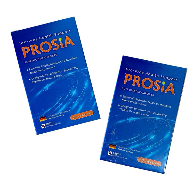 德國 護攝 Prosia(60粒)｜軟膠囊 南瓜籽油 Betaβ-植固醇 鋅 硒 杜松子 TG魚油 男性保養 | 蝦皮購物