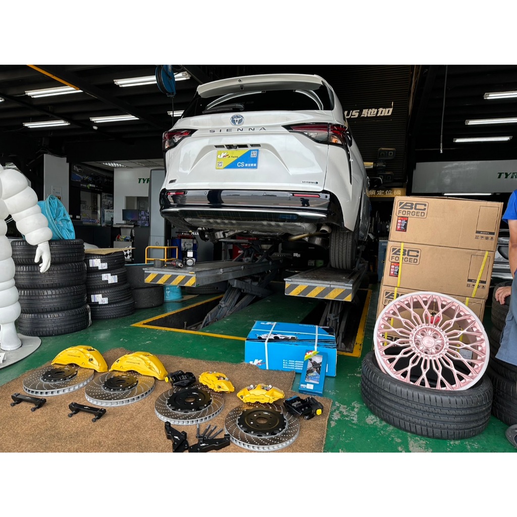 TOYOTA SIENNA Hybrid 用 BC RACING 鍛造鋁圈 MKP30 22吋 可客製化 車宮保修 | 蝦皮購物