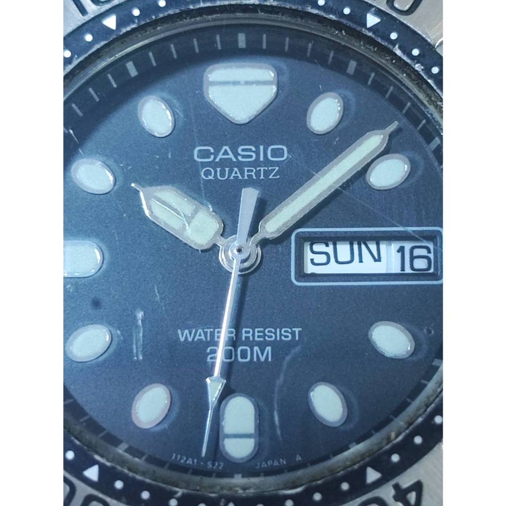 動作品】CASIO ダイバー LD-721 メンズ #4246 日本製CASIO稀有絕版(MD 