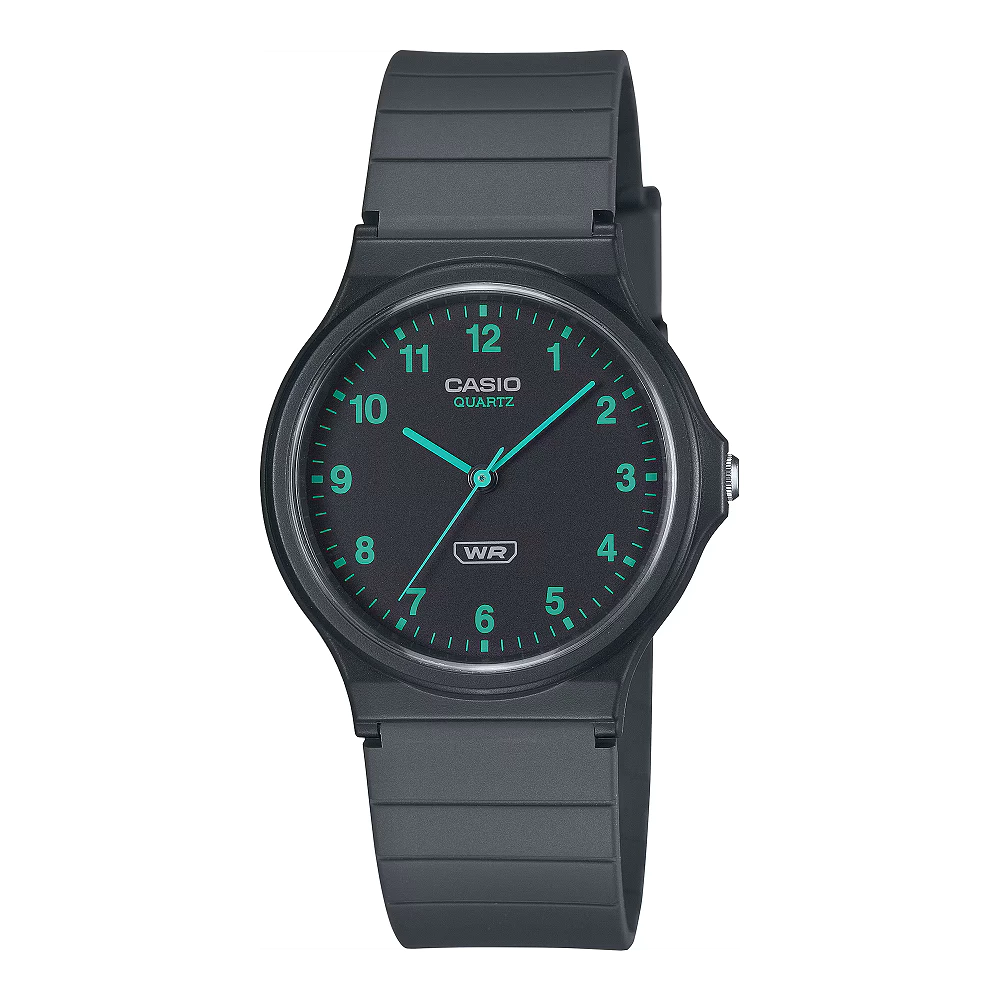 永不褪色的極簡傳奇：卡西歐 CASIO MQ-24B 經典黑白/環保系列腕錶推薦