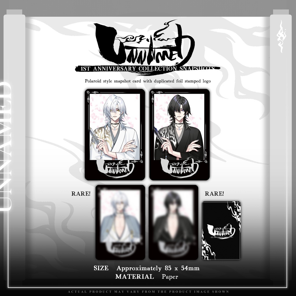 現貨」Unnamed Unnämed U-san 一週年二週年周邊立牌拍立得指娃