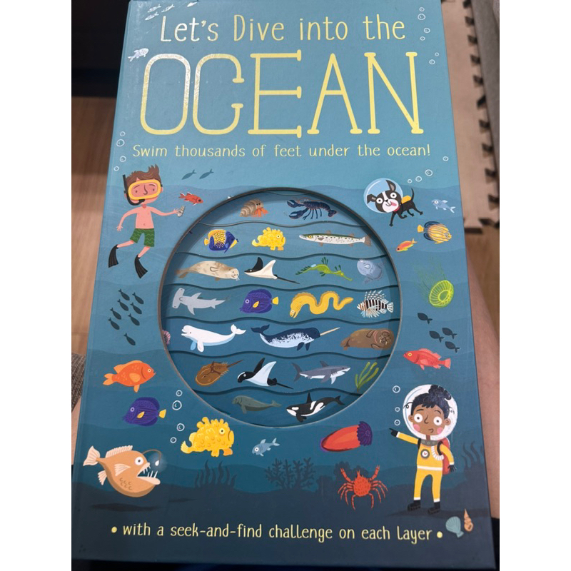 全新出清～Let's Dive Into the Ocean深海層層大揭秘 原文版 | 蝦皮購物