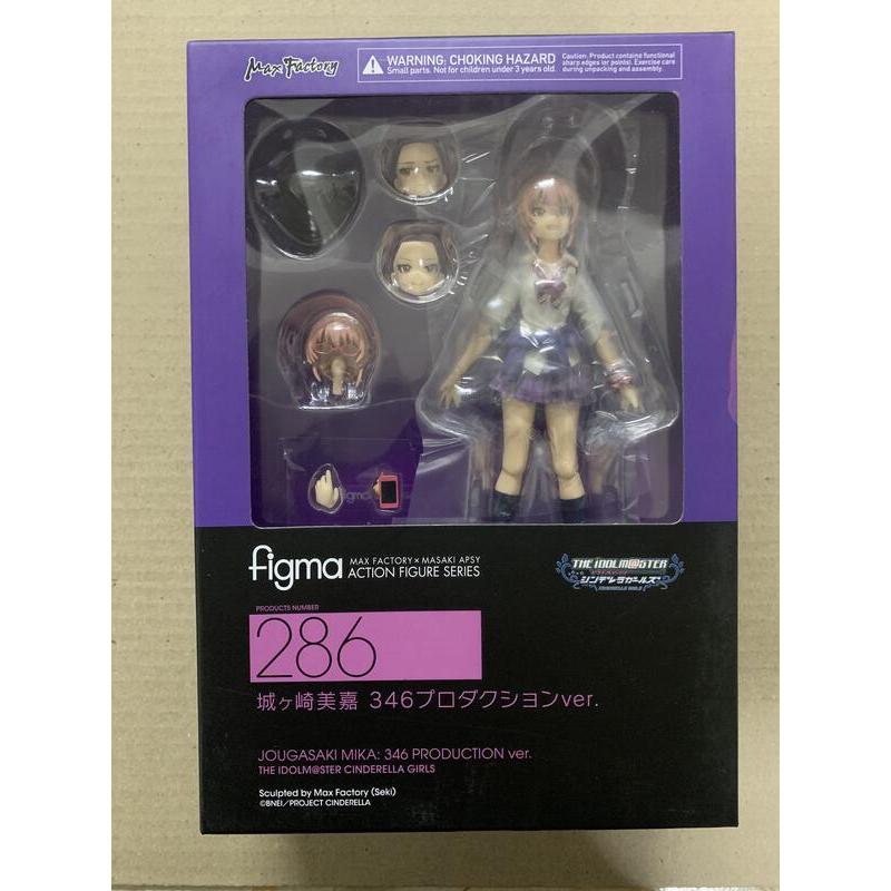 【五角夢想】日版 Figma 286 偶像大師 灰姑娘 城崎美嘉 | 蝦皮購物