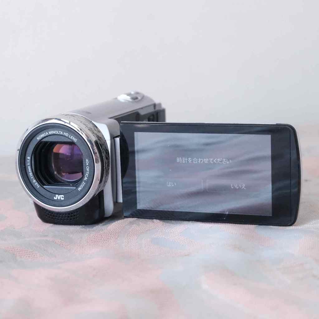 勝利犬JVC GZ-E220 攝影機DV 早期cmos 數位相機(可翻轉螢幕自拍fullHD