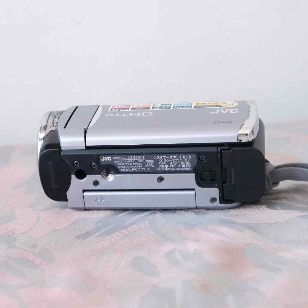 勝利犬JVC GZ-E220 攝影機DV 早期cmos 數位相機(可翻轉螢幕自拍fullHD
