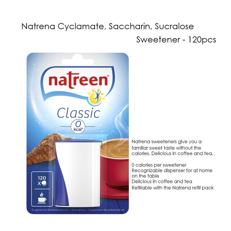 荷蘭製 Natrena / Natreen 三氯蔗糖 代糖 隨身罐 / 補充包 新品 | 蝦皮購物
