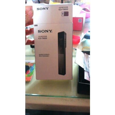 台灣發貨全新Sony ICD-TX650數位錄音筆中文介面16GB 便攜一鍵錄音智能