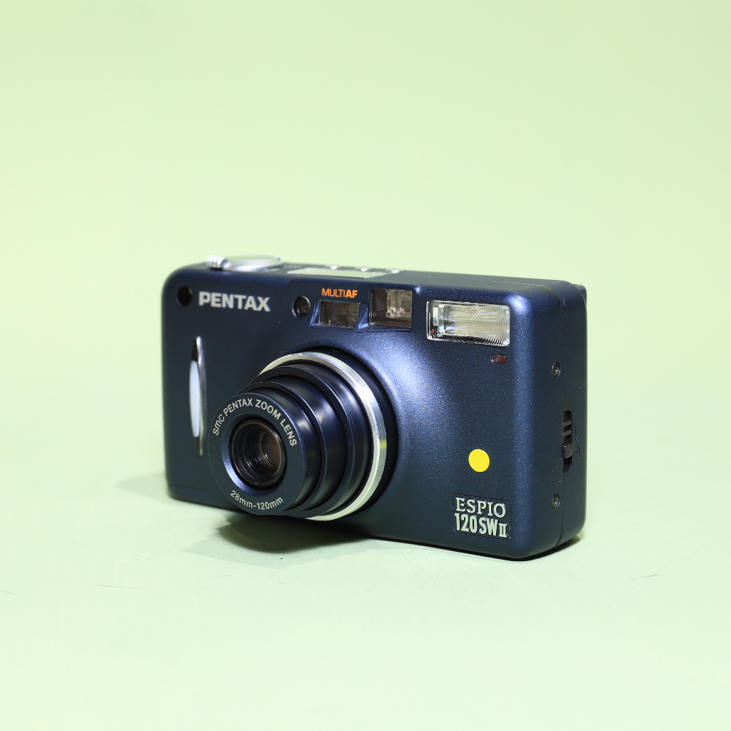 Polaroid雜貨店】♞Pentax Espio 120 SW II 深藍135 底片傻瓜