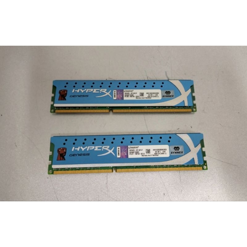 Kingston金士頓 HyperX KHX1600C9D3K2/8GX 雙通道 記憶體（一組兩支 4G×2） | 蝦皮購物