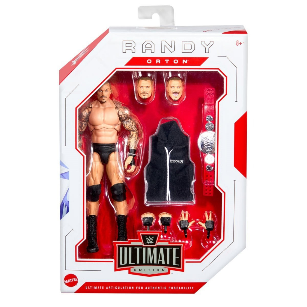 [美國瘋潮]正版WWE Randy Orton Ultimate Elite RKO RAW雙打冠軍終極精華版人偶公仔 | 蝦皮購物