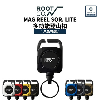日本ROOT CO. Gravity MAG REEL SQR. 360度正方形多功能登山扣手機吊繩