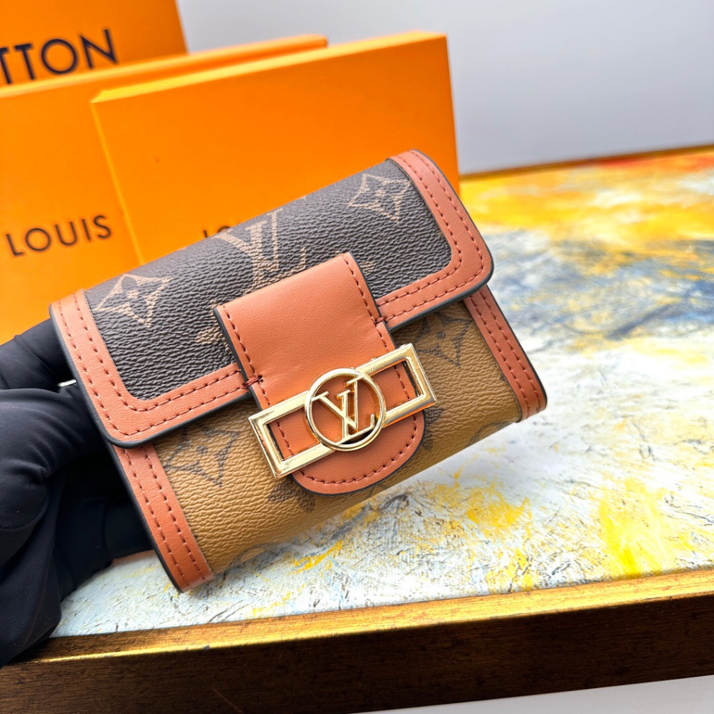 Louis Vuitton MONOGRAM 2020 SS Dauphine Compact Wallet (M68725)