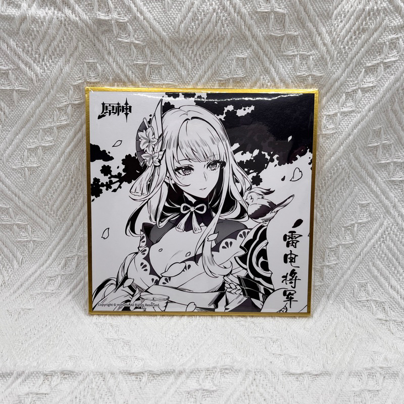 送料無料の商品 現貨🌟原神官方角色紀念色紙主題系列第三期Fes 限定2023嘉年相聚 紙製品