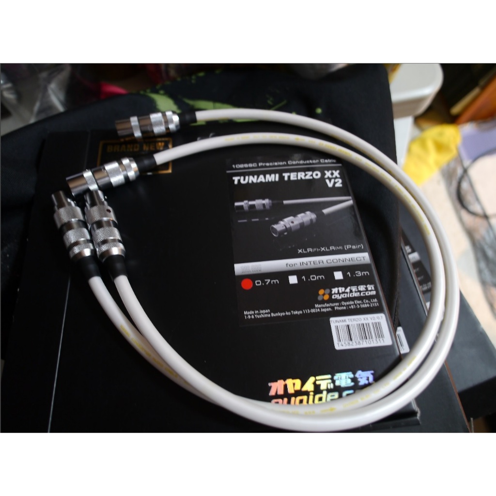 Oyaide TUNAMI TERZO XX V2 XLR 0.7m x 2 蝦皮購物