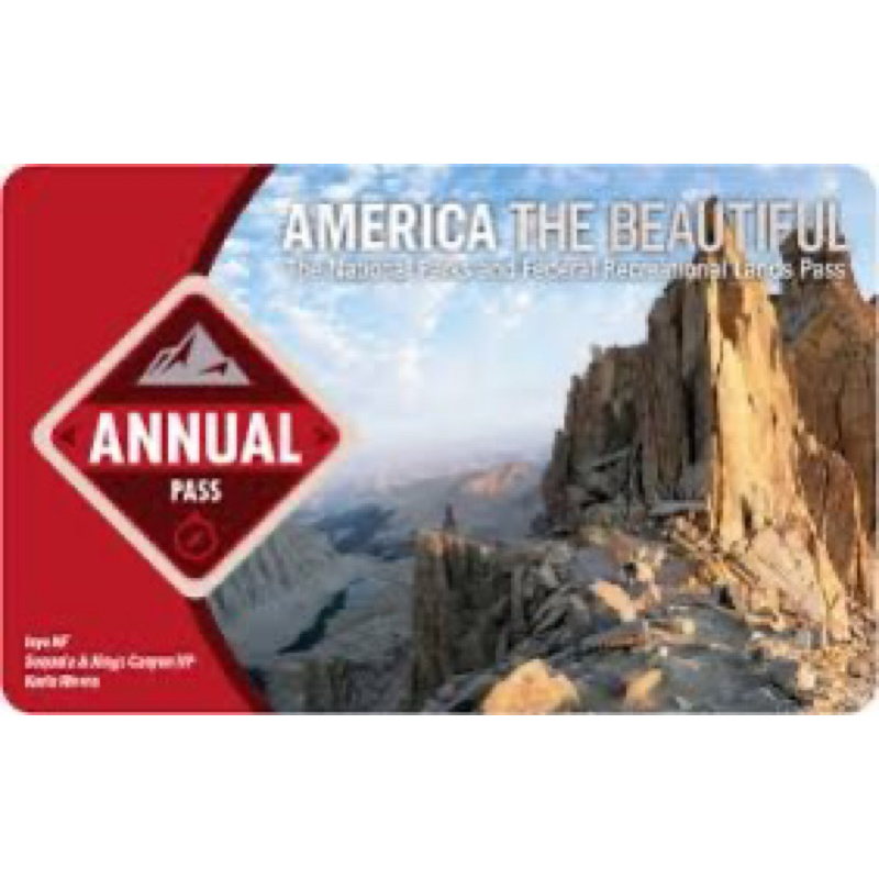 美國國家公園年票 America national park annual pass 2024/09到期 蝦皮購物